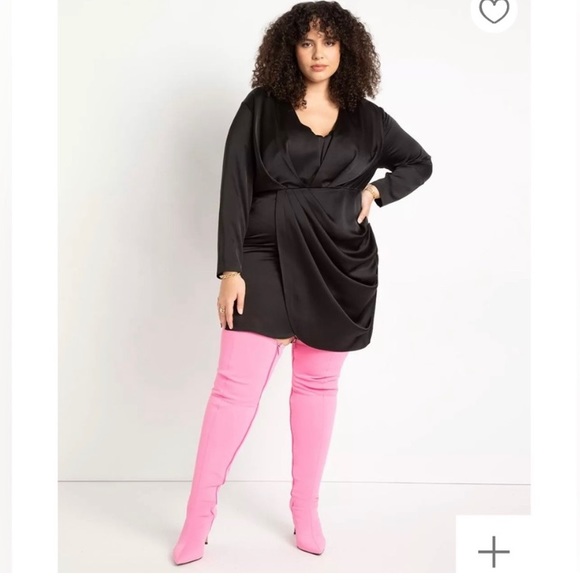 Eloquii Black Dress - Picture 1 of 7